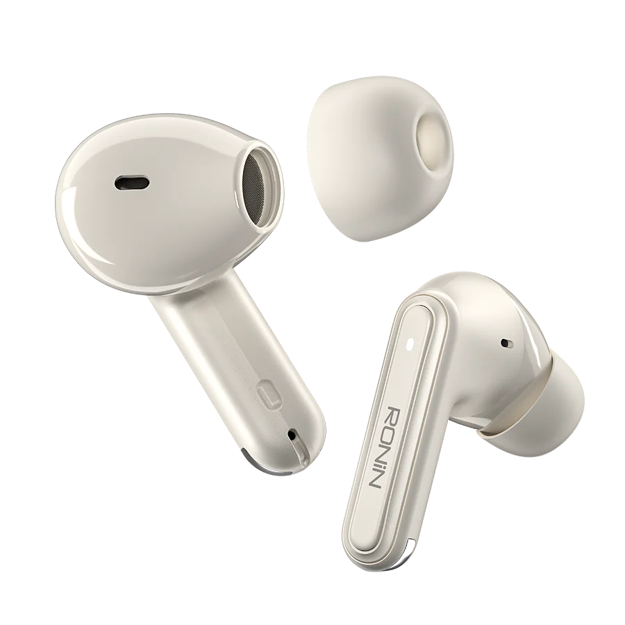 Ronin Evolve Earbuds Desert White 5 - Ronin Evolve Earbuds | R-7115
