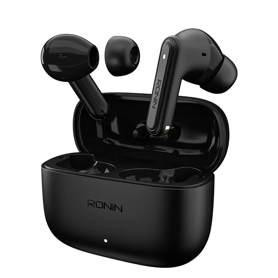 Ronin Evolve Earbuds R-7115 with dual-fit design and 13mm drivers