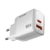 Ronin Flux Charger R-6030 30W GaN Fast Charger in White