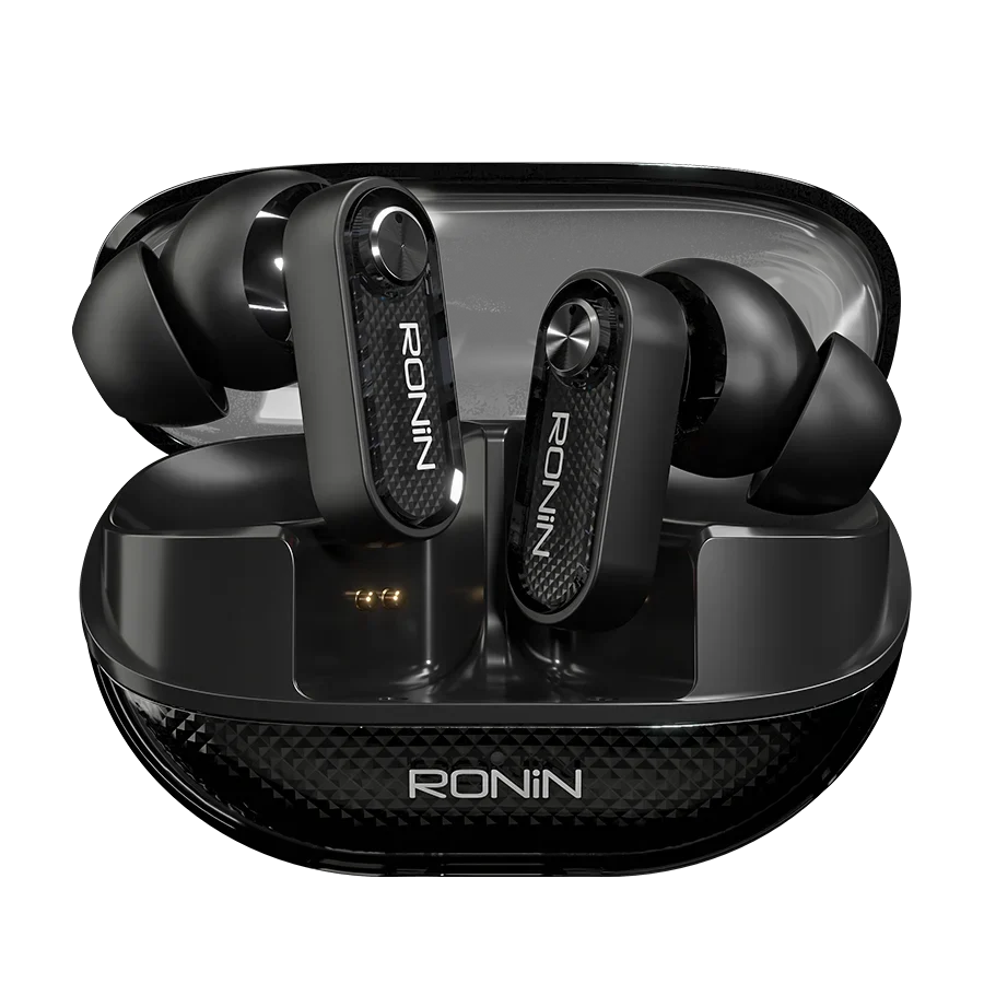 Ronin Glaze Earbuds R-7145 with Quad-Mic ENC and Bluetooth 5.4