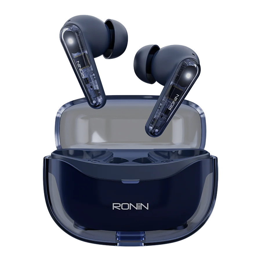 Ronin Lucid Earbuds Blue 2 - Ronin Lucid Earbuds | R-7135