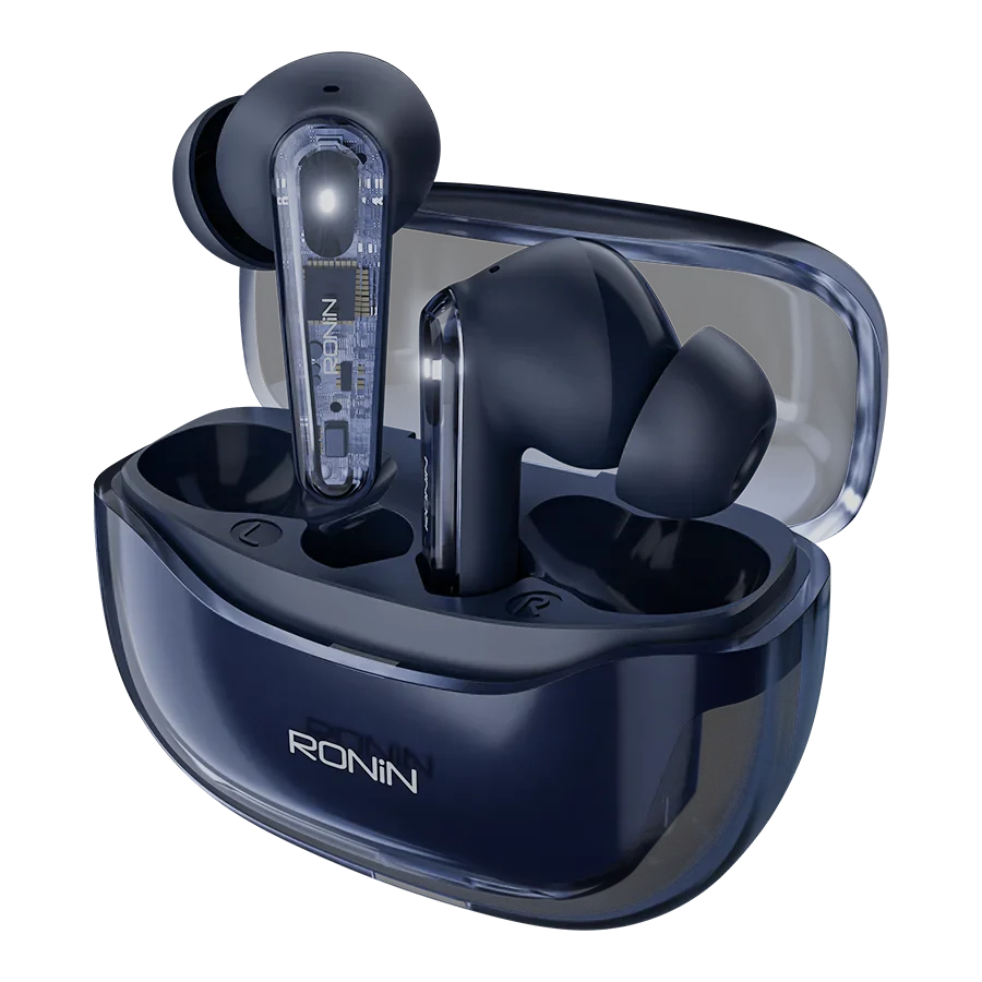 Ronin Lucid Earbuds Blue 3 - Ronin Lucid Earbuds | R-7135