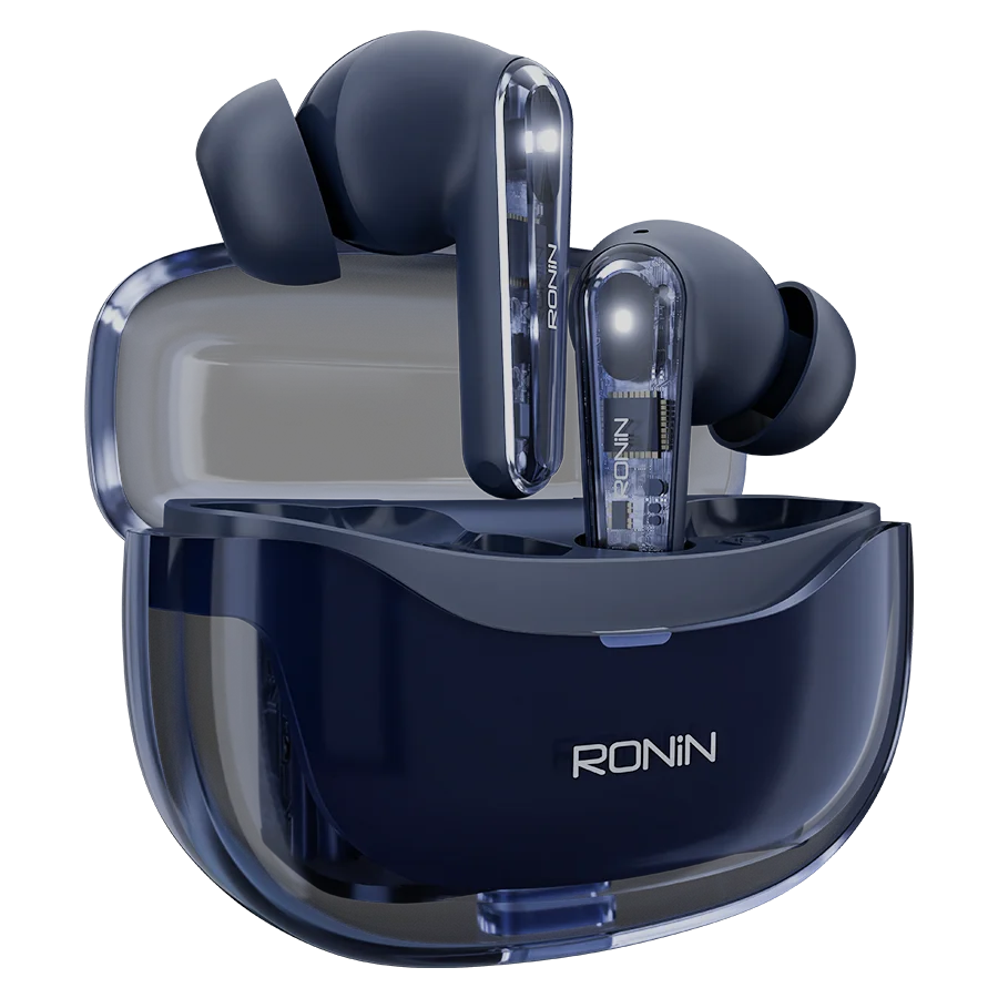 Ronin Lucid Earbuds Blue 4 - Ronin Lucid Earbuds | R-7135