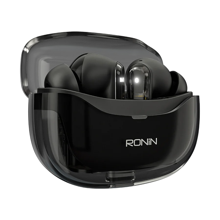 Ronin Lucid Earbuds R-7135 with 10mm Drivers and Quad-Mic ENC