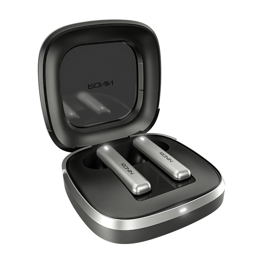 Ronin Mashion Pro Earbuds Black Grey 2 - Ronin Mashion Pro Earbuds | R-7140