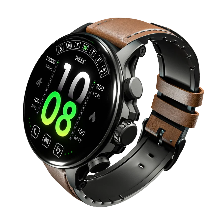 Ronin Moment Smart Watch Black 5 - Ronin Moment Smart Watch | Super Amoled Display | R-5005