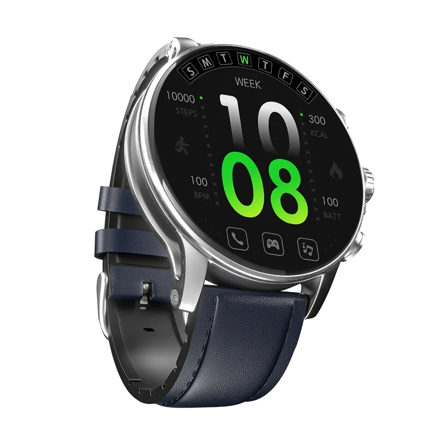 Ronin Moment Smart Watch Silver 1 - Ronin Moment Smart Watch | Super Amoled Display | R-5005