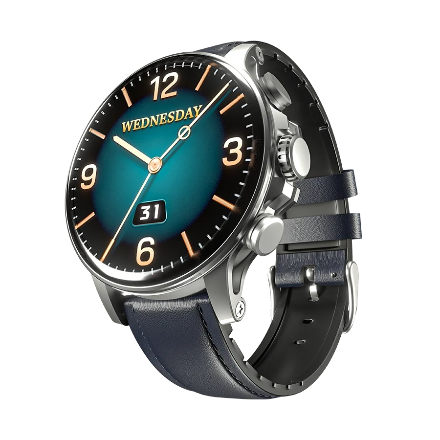 Ronin Moment Smart Watch Silver 2 - Ronin Moment Smart Watch | Super Amoled Display | R-5005