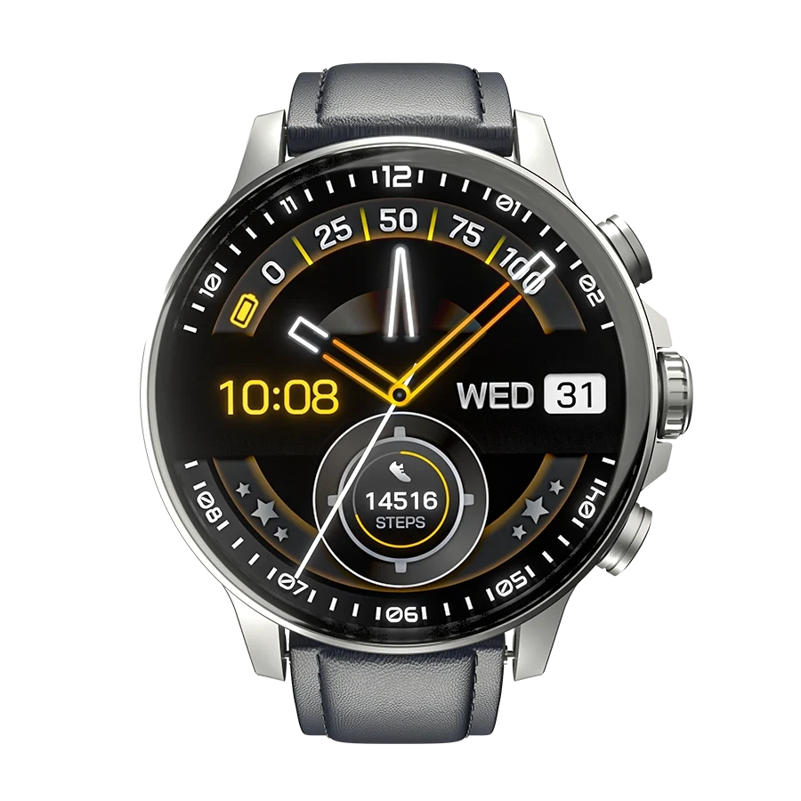 Ronin Moment Smart Watch Silver 3 - Ronin Moment Smart Watch | Super Amoled Display | R-5005