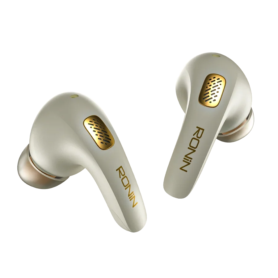 Ronin Pebble Earbuds Beige 5 - Ronin Pebble Earbuds | R-7130