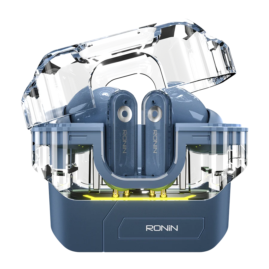 Ronin Warrior Earbuds Blue 1 - Ronin Warrior Earbuds | R-7105