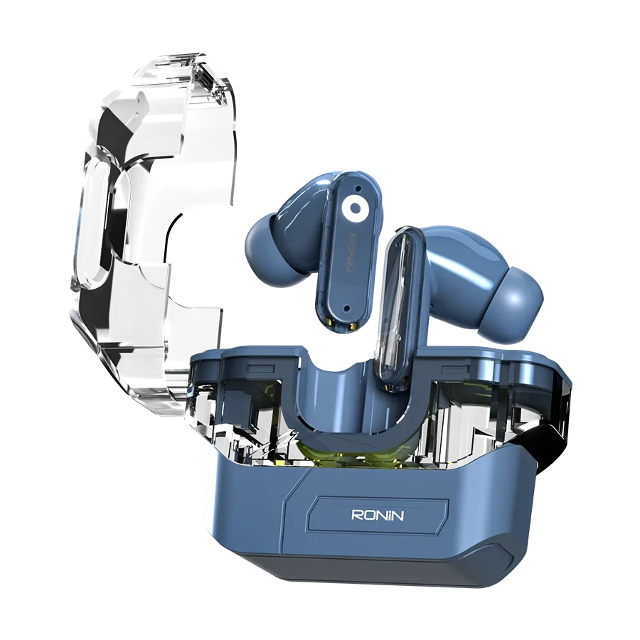 Ronin Warrior Earbuds Blue 3 - Ronin Warrior Earbuds | R-7105