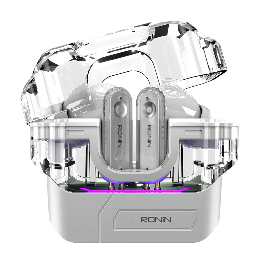 Ronin Warrior Earbuds R-7105 with 45ms low latency and ENC