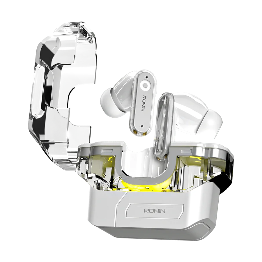 Ronin Warrior Earbuds White 3 - Ronin Warrior Earbuds | R-7105