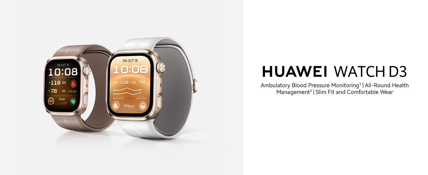 - HUAWEI Watch D3 Smart Watch - HUAWEI Watch D3 Smart Watch