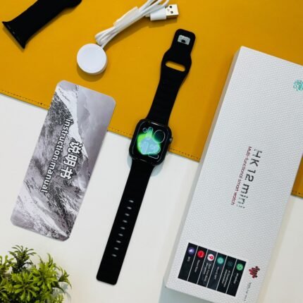 HK12 Pro Mini Smart Watch 40mm with AMOLED Display and Bluetooth Calling
