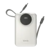 Ronin Megawatt 30000mAh Power Bank with 65W Fast Charging and Built-In Cables