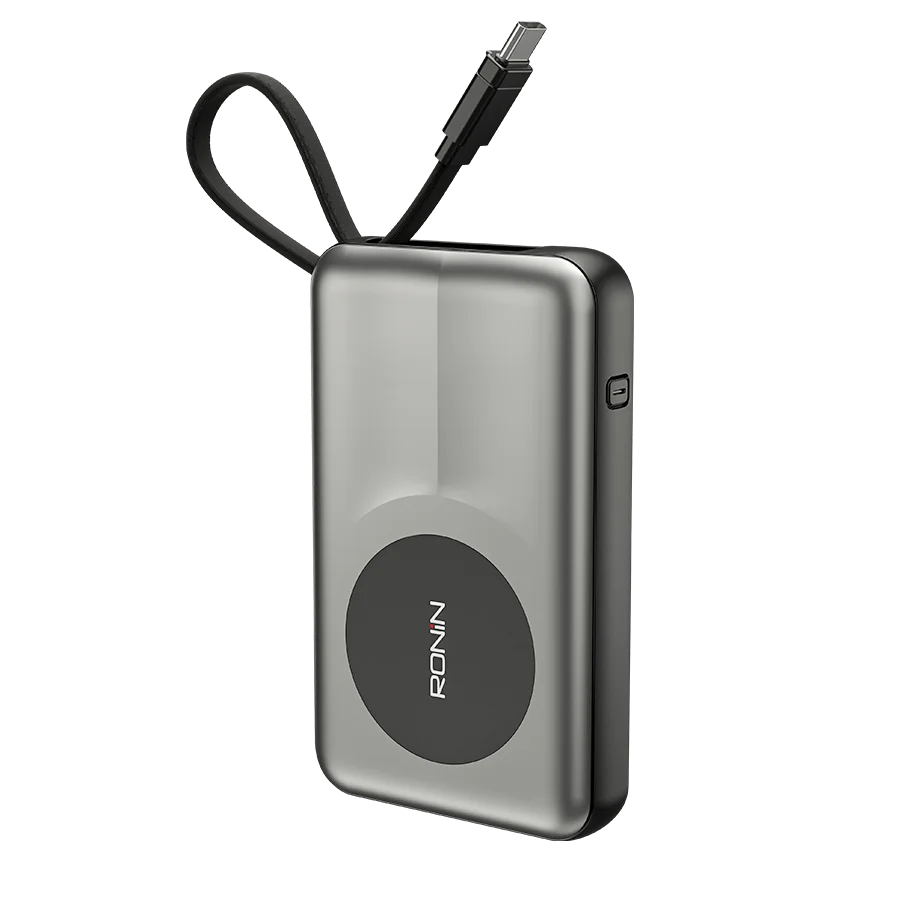 Ronin Synergy 10000mAh Power Bank with 22.5W Fast and 15W Wireless Charging