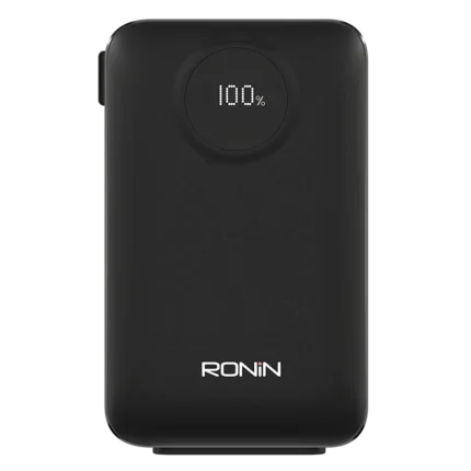 Ronin Velocity R-4045 Power Bank with 22.5W fast charging and wireless charging