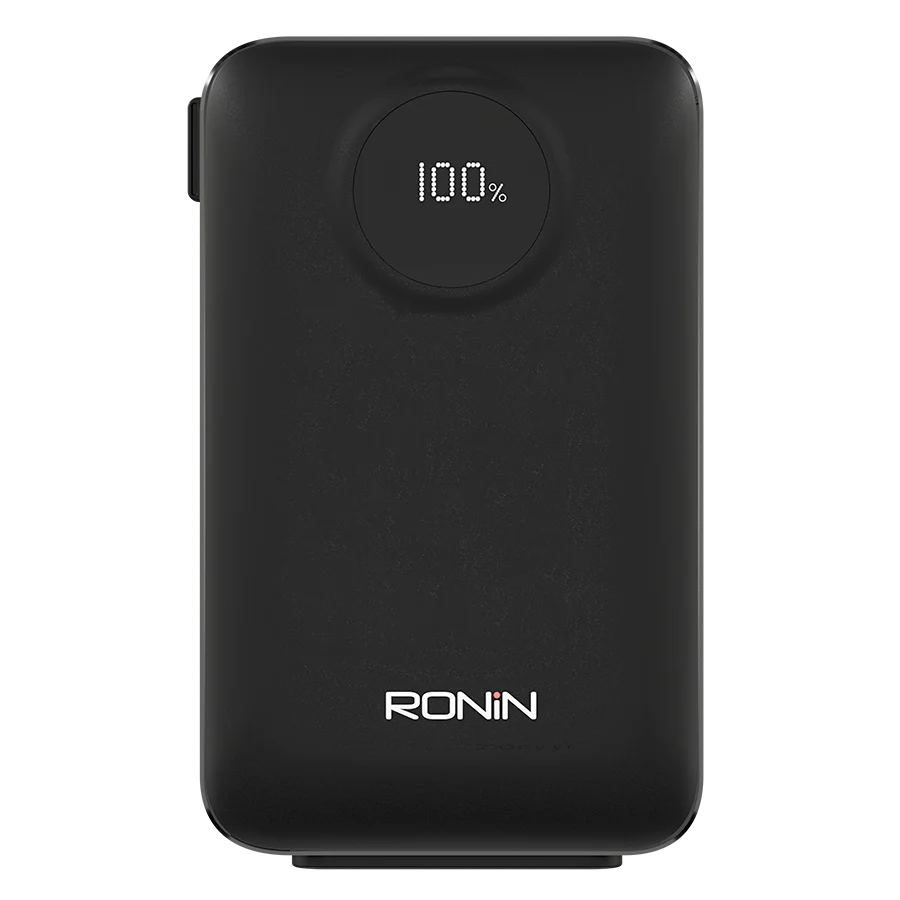 Ronin Velocity R-4045 Power Bank with 22.5W fast charging and wireless charging