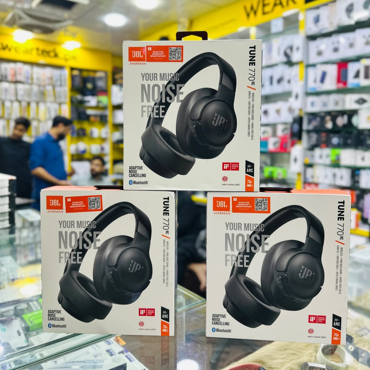 - JBL Tune 770NC Wireless Over the Ear ANC Headphones with Upto 70 Hrs Playtime & Bluetooth 5.3 JBL Tune 770NC Wireless Over the Ear ANC Headphones with Upto 70 Hrs Playtime & Bluetooth 5.3 - Image 5