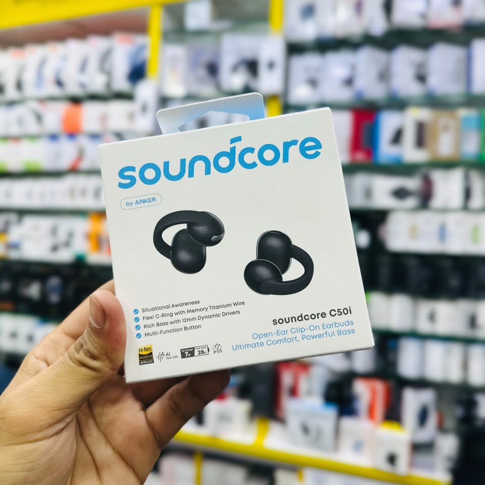 - Anker Soundcore C50i Open-Ear Clip-On Earbuds Anker Soundcore C50i Open-Ear Clip-On Earbuds - Image 3